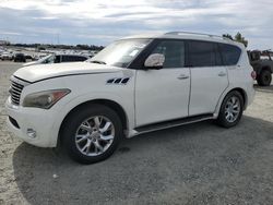 Salvage cars for sale at Antelope, CA auction: 2011 Infiniti QX56