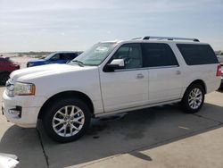 Ford Expedition salvage cars for sale: 2015 Ford Expedition EL Limited