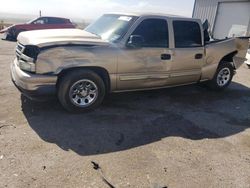 Salvage trucks for sale at Albuquerque, NM auction: 2007 Chevrolet Silverado C1500 Classic Crew Cab