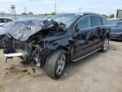 Salvage cars for sale at Chicago Heights, IL auction: 2014 Audi Q7 Prestige