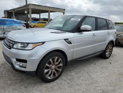 Salvage cars for sale at West Palm Beach, FL auction: 2014 Land Rover Range Rover Sport HSE