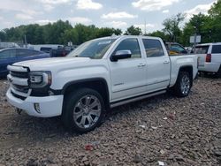 Salvage cars for sale from Copart Chalfont, PA: 2017 GMC Sierra K1500 Denali