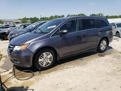 Salvage cars for sale at Louisville, KY auction: 2014 Honda Odyssey LX