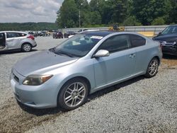 Salvage cars for sale from Copart Concord, NC: 2007 Scion TC