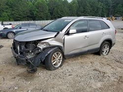 Salvage cars for sale at Gainesville, GA auction: 2015 KIA Sorento LX