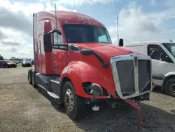 Salvage trucks for sale at Newton, AL auction: 2020 Kenworth Construction T680