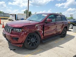 Salvage cars for sale at Pekin, IL auction: 2018 Jeep Grand Cherokee Laredo
