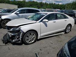 Salvage cars for sale at Exeter, RI auction: 2014 Lincoln MKZ