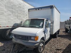 Ford Econoline e350 Super Duty Cutaway van salvage cars for sale: 2006 Ford Econoline E350 Super Duty Cutaway Van