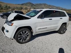 Salvage cars for sale at Reno, NV auction: 2018 Jeep Grand Cherokee Overland