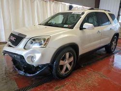 Salvage cars for sale at Angola, NY auction: 2012 GMC Acadia SLT-1