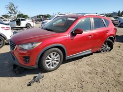 Salvage cars for sale at San Martin, CA auction: 2016 Mazda CX-5 Touring