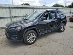 Salvage cars for sale at Shreveport, LA auction: 2019 Jeep Cherokee Latitude