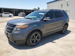 Salvage cars for sale at Fresno, CA auction: 2015 Ford Explorer Sport