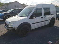 Salvage trucks for sale at York Haven, PA auction: 2010 Ford Transit Connect XLT