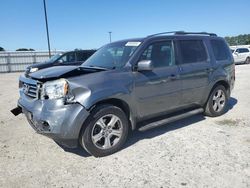 Salvage cars for sale at Lumberton, NC auction: 2012 Honda Pilot EXL