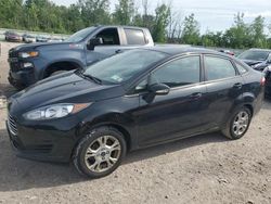 Salvage cars for sale at Leroy, NY auction: 2015 Ford Fiesta SE