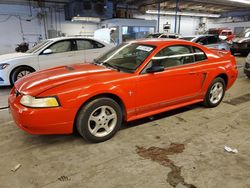 Salvage cars for sale at Wheeling, IL auction: 2000 Ford Mustang