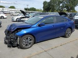 Salvage cars for sale at Sacramento, CA auction: 2023 KIA Forte LX