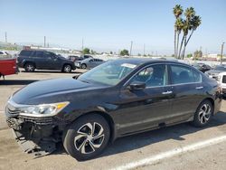 Salvage cars for sale from Copart Van Nuys, CA: 2017 Honda Accord LX