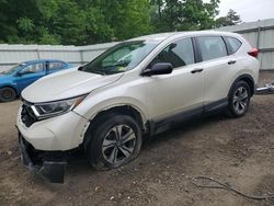 Salvage cars for sale at Center Rutland, VT auction: 2017 Honda CR-V LX