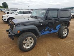 Salvage cars for sale from Copart Longview, TX: 2016 Jeep Wrangler Sport