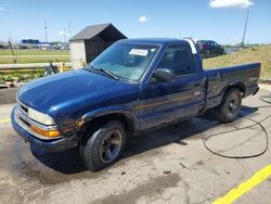 Salvage trucks for sale at Woodhaven, MI auction: 2003 Chevrolet S Truck S10