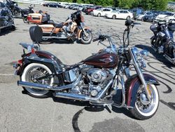 Salvage motorcycles for sale at Exeter, RI auction: 2011 Harley-Davidson Flstc