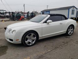 Bentley salvage cars for sale: 2007 Bentley Continental GTC