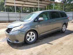 Toyota salvage cars for sale: 2013 Toyota Sienna LE