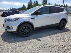 Ford salvage cars for sale: 2019 Ford Escape SE