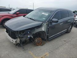 Salvage cars for sale at Grand Prairie, TX auction: 2014 Infiniti QX60