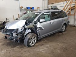Salvage Cars with No Bids Yet For Sale at auction: 2014 Toyota Sienna LE