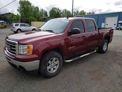 Salvage trucks for sale at Anchorage, AK auction: 2013 GMC Sierra K1500 SLE