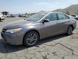 Salvage cars for sale at Colton, CA auction: 2015 Toyota Camry LE