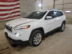 Salvage cars for sale at Columbia, MO auction: 2017 Jeep Cherokee Limited