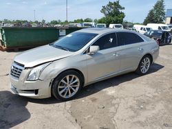 Salvage cars for sale at Woodhaven, MI auction: 2013 Cadillac XTS Luxury Collection