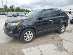 Salvage cars for sale at Lawrenceburg, KY auction: 2012 KIA Sorento Base