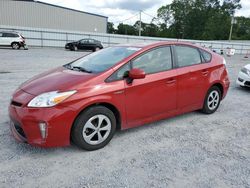 Vehiculos salvage en venta de Copart Gastonia, NC: 2013 Toyota Prius