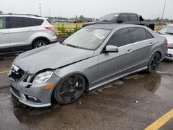 Mercedes-Benz salvage cars for sale: 2011 Mercedes-Benz E 550 4matic