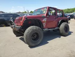 Jeep salvage cars for sale: 2012 Jeep Wrangler Sport