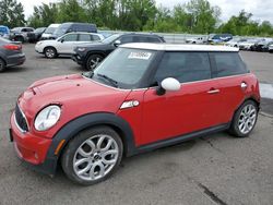 Salvage cars for sale at Portland, OR auction: 2008 Mini Cooper S