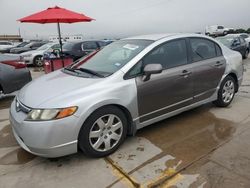 Honda Civic LX Vehiculos salvage en venta: 2007 Honda Civic LX