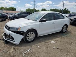 Salvage cars for sale at auction: 2016 Volkswagen Jetta S