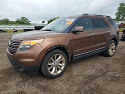 Salvage cars for sale at Columbia Station, OH auction: 2012 Ford Explorer Limited