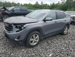 Salvage cars for sale from Copart Windham, ME: 2018 GMC Terrain SLE