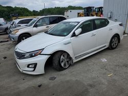 Salvage cars for sale at Windsor, NJ auction: 2016 KIA Optima Hybrid