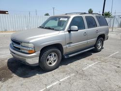 Salvage cars for sale from Copart Van Nuys, CA: 2001 Chevrolet Tahoe C1500
