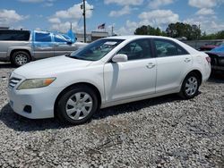 Salvage cars for sale from Copart Montgomery, AL: 2010 Toyota Camry Base