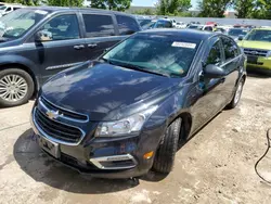 Chevrolet salvage cars for sale: 2015 Chevrolet Cruze LT